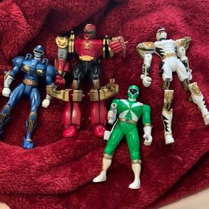 Power Ranger lot (5) some ware collectible priced to sell